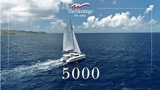 The Moorings 5000 Catamaran Tour [upl. by Annawat159]