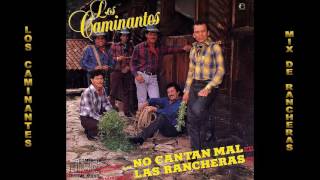 LOS CAMINANTES No cantan mal las rancheras mix solo la mejor musica [upl. by Ecirtra]