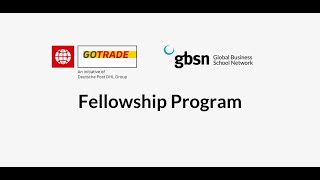 DHL GoTrade GBSN Fellowship Program How to Apply and Partner with SMEs [upl. by Epuladaugairam]