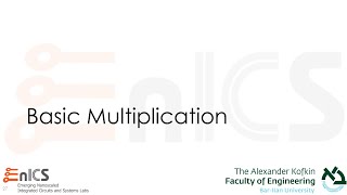 VLSI  Lecture 10c Basic Multiplication [upl. by Netta]