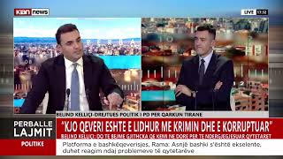 Belind Këlliçi — Në studion e Klan News me moderatorin Drini Zeqo [upl. by Aevin]