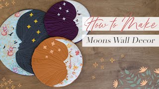 Magical Moons Wall Décor  Featuring quotCrafting Magicquot by Maureen Cracknell [upl. by Emmey267]