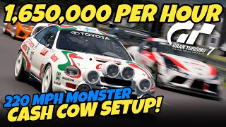 GT7  Celica GTFour Rally Car  165 Million Credits an Hour Le Mans WTC 700 Tune Setup [upl. by Cnahc773]