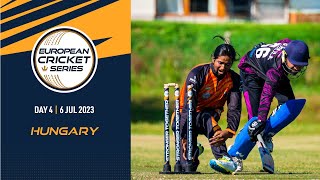 🔴 ECS Hungary 2023  Day 4  T10 Live Cricket  European Cricket [upl. by Vevina729]