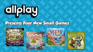 Kickstarter Special  Four New Small Games From AllPlay [upl. by Yarahs]