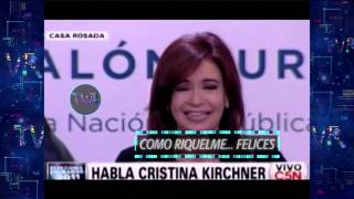 Algo mas que amontonar Archivos  Cristina Kirchner y Romal Riquelme  TVR [upl. by Jessica]