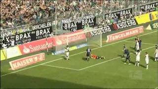 Borussia M´gladbach vs SC Freiburg 33Spieltag 201011 [upl. by Mccutcheon93]