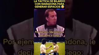 🤣GENIO BILARDO ASÍ ERA LA TÁCTICA con MARADONA para GENERAR ESPACIOS argentina mundial futbol [upl. by Parshall]