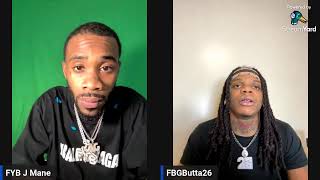 FYB J MANE  FBG Butta Claims He Can Beat Up FBG Young And Dutchie at The Same Time 😂😅 [upl. by Chil]