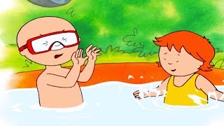 Caillou English Full Episodes  Caillou in the Paddling Pool  Cartoon Movie  Cartoons for Kids [upl. by Anatnahs910]