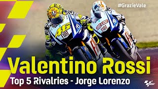 GrazieVale  Rossis Greatest Rivalries Jorge Lorenzo [upl. by Xavler698]