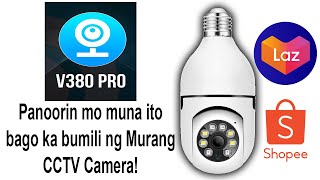 V380 Pro  Murang CCTV pero Quality ang Camera [upl. by Augy]