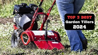 3 Best Garden Tillers for 2024 [upl. by Nahtanod892]