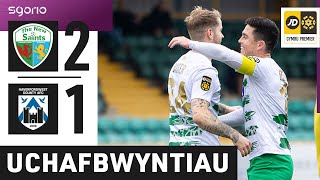 Uchafbwyntiau  Highlights Y Seintiau Newydd 21 Hwlffordd  JD Cymru Premier [upl. by Zil]