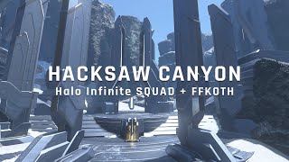 Halo Infinite quotHACKSAW CANYONquot map reveal trailer [upl. by Amorita]