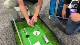 CEDIA Expo 2024 Lumien Lightning Demonstrates Assembly for Lumien Ace Micro Putting Green Cup [upl. by Keir]