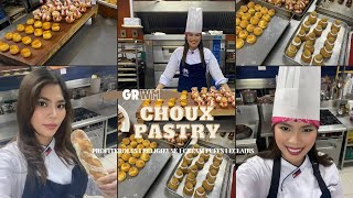 GRWMChoux Pastry l ProfiterolesEclairsCream PuffsReligieuse l This is how we rollin the kitchen [upl. by Anglim]