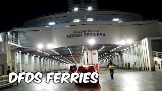 DFDS Ferry Dover Seaways  FULL VIDEO TOUR Dover to Dunkirk 🇬🇧 🇫🇷 [upl. by Htebasyle]