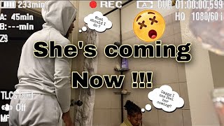 IM HAVING CONTRACTIONS PRANK ON HUSBAND HE FREAKS OUT [upl. by Aihsotal783]