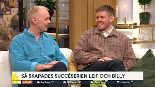 Sjunde säsongen av Leif amp Billy ”Drivs av att vi är usla”  Nyhetsmorgon  TV4 amp TV4 Play [upl. by Eveneg]