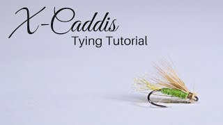 XCaddis Fly Tying Tutorial [upl. by Kiel380]