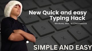 New TYPING hack😀😀🎁 Use It [upl. by Xymenes]