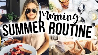 SUMMER MORNING ROUTINE 2016 [upl. by Ettennej]