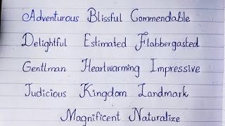 English Handwriting practice  Neat and Clean Handwriting Practice  A to Z Writing Practice [upl. by Aenet]