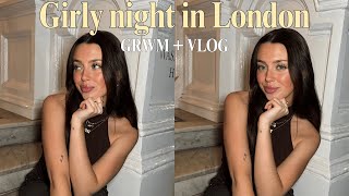 GIRLY GRWM  LONDON VLOG 🧚🏻 [upl. by Klara]