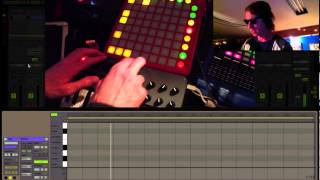 Novation LaunchPad Step Sequencer for Ableton Live [upl. by Eiramana541]