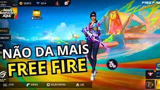 DEPOIS DESSA ATUALIZAÇÃO FICOU IMPOSSÍVEL JOGAR FREE FIRE [upl. by Marthena]