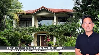 Tagaytay Highlands Vacation House Tour  House Tour C78 [upl. by Anahsor513]