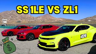 Whos Faster On Track Camaro ZL1 VS SS 1LE [upl. by Calabresi25]