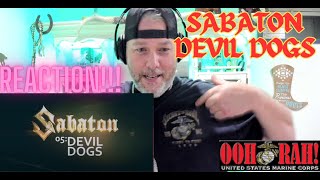 First Time Hearing Marine Veteran Reacting to Sabaton  Devil Dogs [upl. by Einnos808]