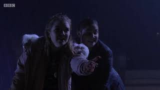 Eastenders HD 1080p  Lauren and Abi Branning fall on Christmas Day 251217 [upl. by Arlie902]