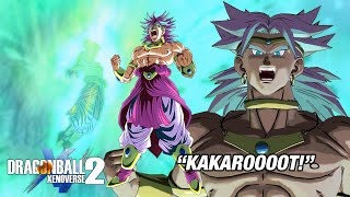 Nightmarish Saiyan  Broly Restrained  Dragon Ball Xenoverse 2 PVP DLC 17 [upl. by Okwu]