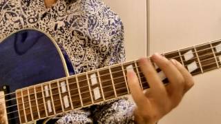 Exercise No4 for Guitar from Chorinho Pra Ele  フルアコ  千葉幸成 [upl. by Anaugahs402]