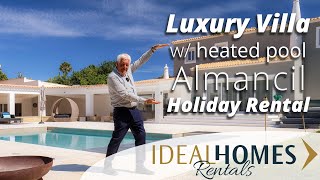 Luxury Almancil Villa with Heated Pool  Holiday Rental [upl. by Vil]