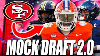 FULL 7 Round 49ers Mock Draft 20 [upl. by Itsa579]