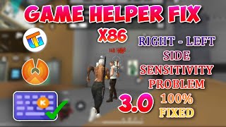 Game Helper 30 Right side sensitivity problem fix  Gameheper not working  Tommy Gaming [upl. by Akcirahs]