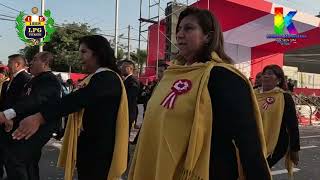 IE 1228 leoncio prado  Ate DESFILE ESCOLAR 2024 SECUNDARIA [upl. by Lemmie]