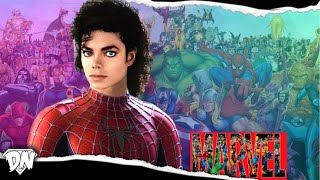 Michael Jackson as SpiderMan  DesiNerd Shorts [upl. by Waldron]