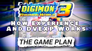 Digimon World 3  Experience and DVEXP Explained  THE GAME PLAN [upl. by Stockmon580]