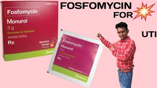 Fosfomycin Monurol How To Take [upl. by Judas]