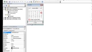 Excel 2013 Video 10 Insert a Calendar Datepicker in a Floating VBA Userform [upl. by Anyek915]