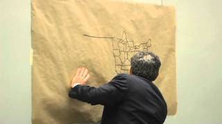 Al Franken draws US map for Middle Schoolers Original [upl. by Lottie119]