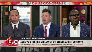 Stephen A CALLS OUT Dan Orlovsky for DEFENDING Patrick Mahomes 🗣️ Chiefs CAN be beat  First Take [upl. by Icul]