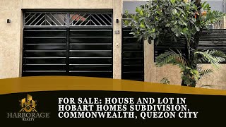 AIRBNB READY HOUSE AND LOT FOR SALE IN QUEZON CITY Hobart Homes Quezon City Vlog [upl. by Nylekcaj]