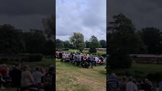 Harris Hawks Flying at The Falconers Quest  Warwick Castle  Birds of Prey Display [upl. by Notsud]