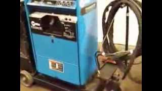 Miller Syncrowave 351 Amp 1 Phase Tig Welder [upl. by Edualc]